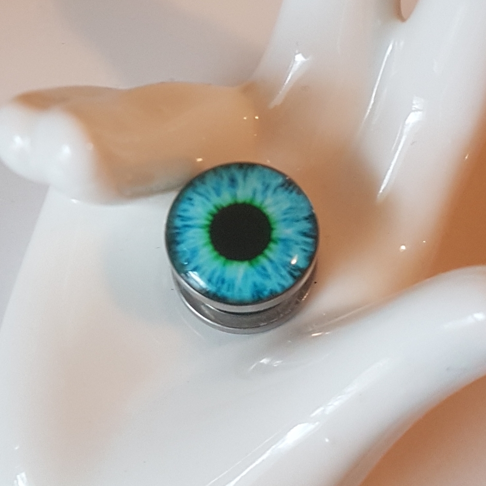 πβπ¨ Blue Eye Ear Plug - Picture 5 of 7